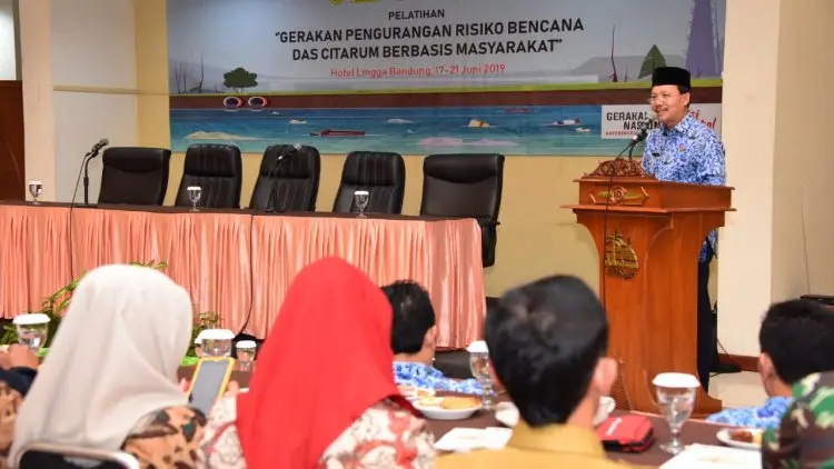 Sekda Jabar Buka Pelatihan Gerakan Pengurangan Risiko Bencana DAS Citarum