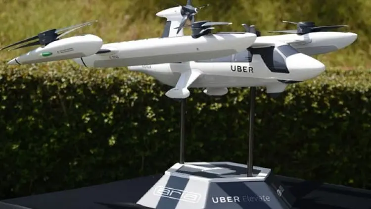 Wow, Uber Uji coba Kirim Makanan Pakai Drone