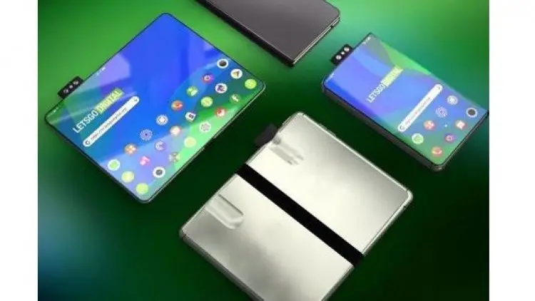 Smartphone Layar Lipat OPPO dengan Kamera Pop-Up