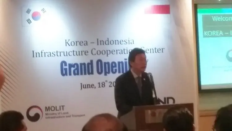 Pusat Kerja Sama Infrastruktur Korea-Indonesia Diresmikan