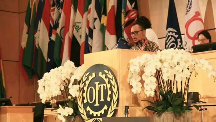 Menaker Promosi Tiga Pilar Pembangunan SDM di Konferensi Internasional