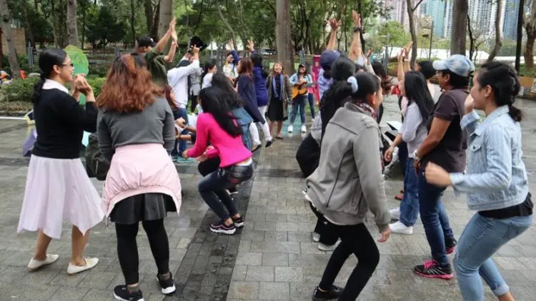 Unjuk Rasa di Hong Kong Tak Berdampak terhadap TKI