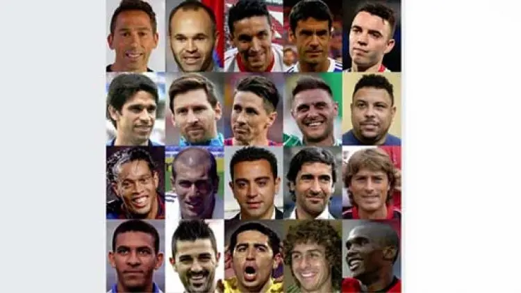 Tak Ada Foto Ronaldo di Deretan Legenda LaLiga