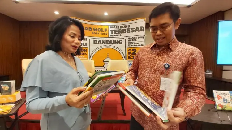 Pasar Buku ‘Big Bad Wolf’ Bandung Bidik 350 Ribu Pengunjung