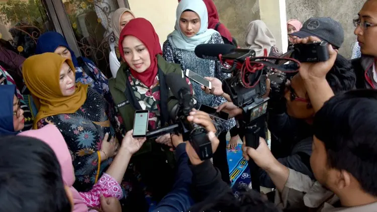 Atalia Beri Motivasi Anak Difabel Korban Pelecehan Seksual
