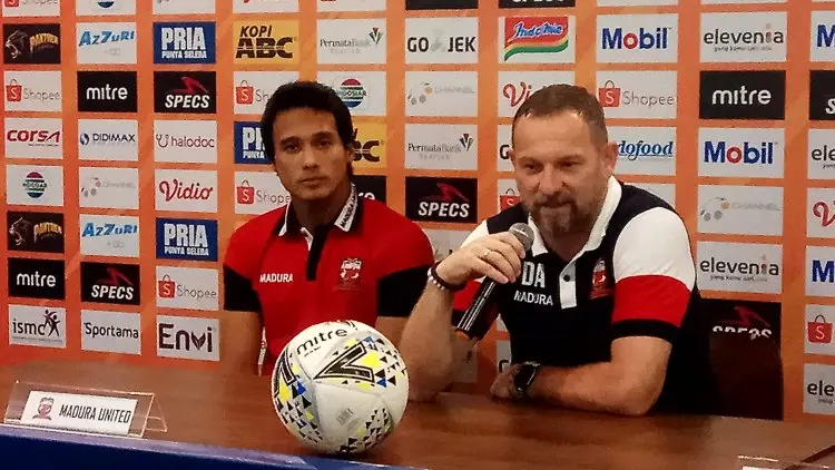 Madura United Ogah Parkir Bus Ladeni Persib