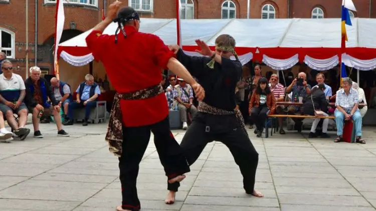 Pendekar Silat dari Denmark Tampil Memukau di Kota Horsens