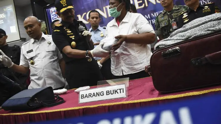 Foto: Ekspose Sabu di Kantor Wilayah Bea dan Cukai Jawa Barat