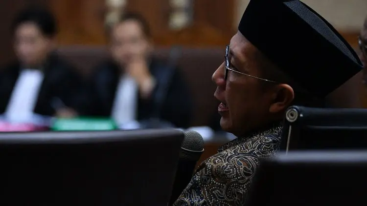 Jaksa Putar Rekaman Telepon Menag di Persidangan