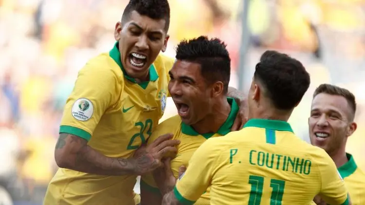 Brasil vs Paraguay, Laga Milik Samba