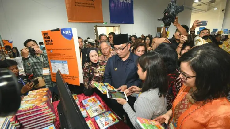 Buka Big Bad Wolf 2019, Ridwan Kamil Berharap Minat Baca Warga Meningkat