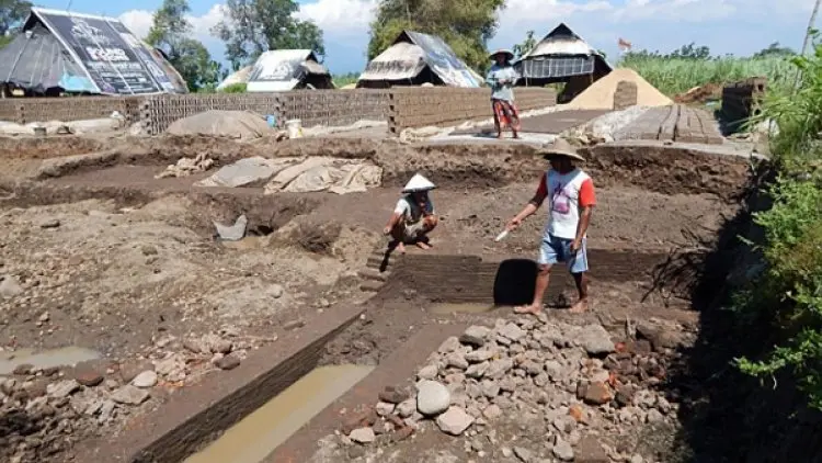 Wow, Ada Temuan Saluran Air Peninggalan Majapahit
