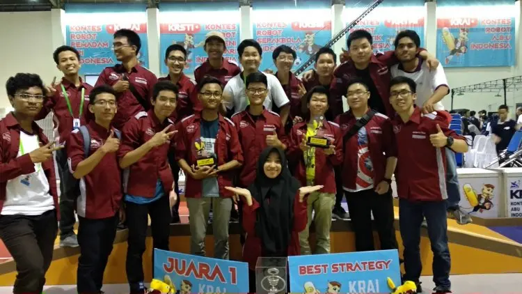 Unit Robotika ITB Raih 3 Gelar Juara di Ajang KRI Nasional 2019