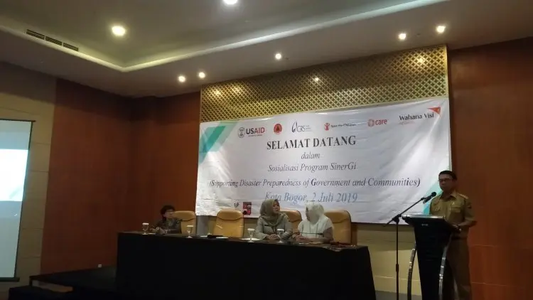 BPBD Kota Bogor Sosialisasikan Program Sinergi Kelurahan Tangguh Bencana