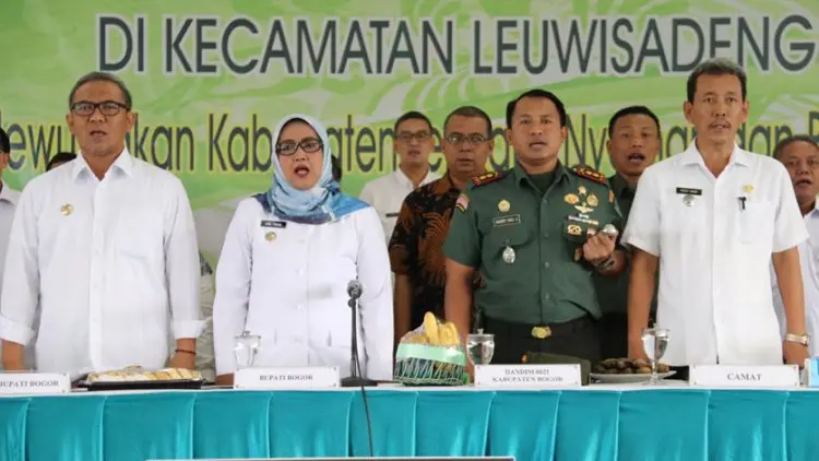 Di Hadapan Ade Yasin, Camat Leuwisadeng Paparkan 9 Program Unggulan