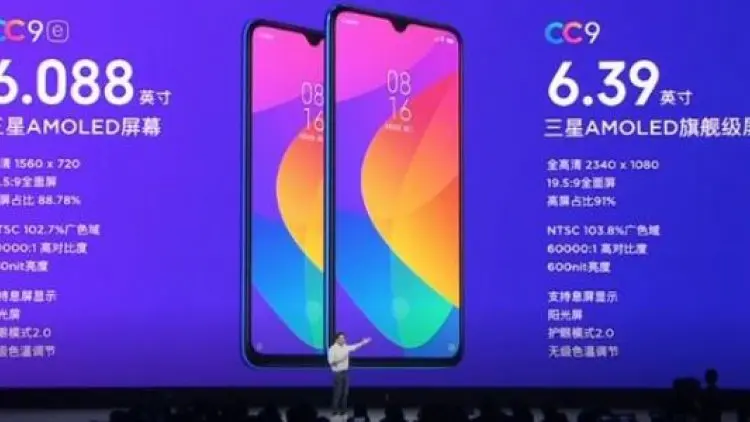 Xiaomi Resmi Luncurkan Mi CC9 dan Mi CC9e