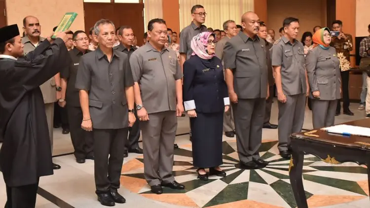 Ini Dia 13 Pejabat Baru Bogor yang Dilantik Ade Yasin