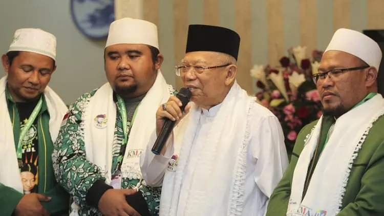 Ini Kata Ma'aruf Amin Soal Jumlah Menteri dari Parpol