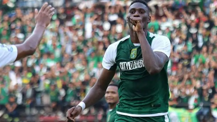 Cetak Hattrick ke Gawang Persib, Amido Balde Tetap Pasrah