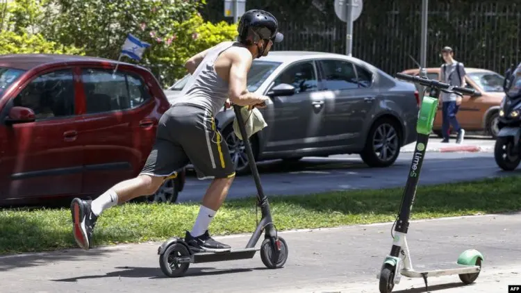 Tel Aviv, Surga Para Pengendara Skuter