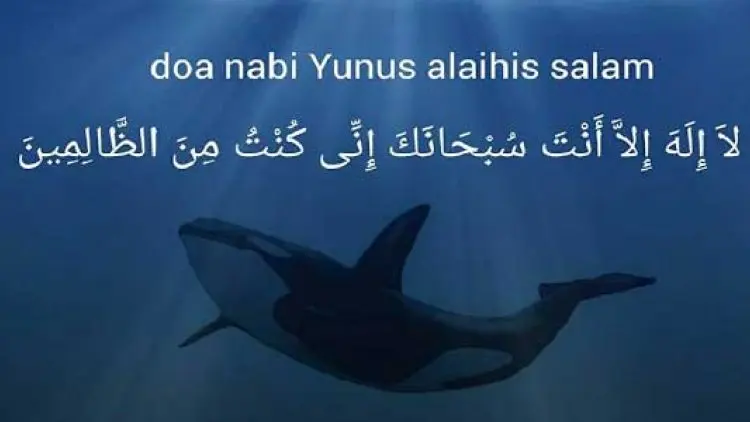 Doa Nabi Yunus dalam Perut Ikan Paus