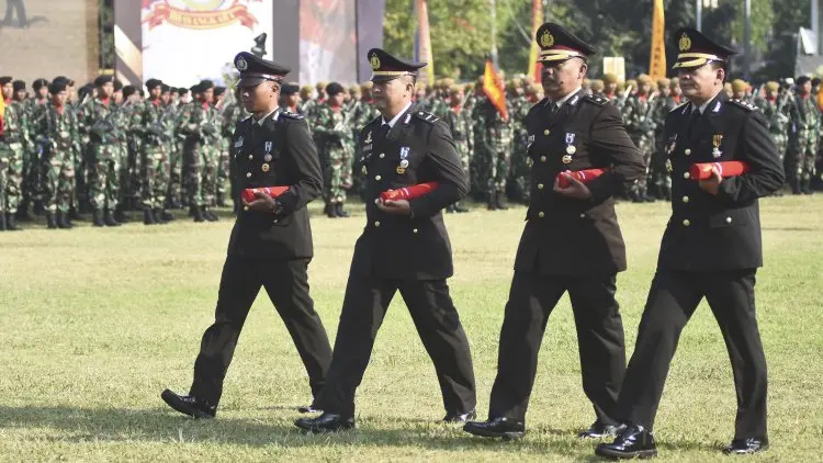Foto: Upacara HUT ke-73 Bhayangkara
