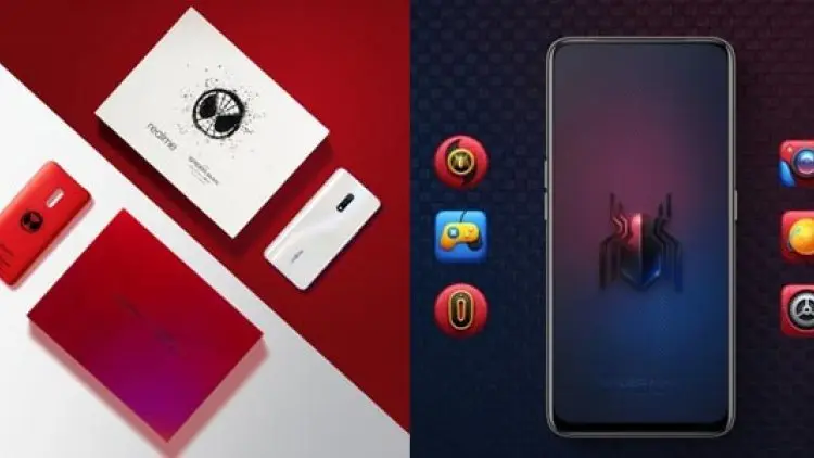 Realme X Edisi Spiderman Dijual Rp3,7 Juta