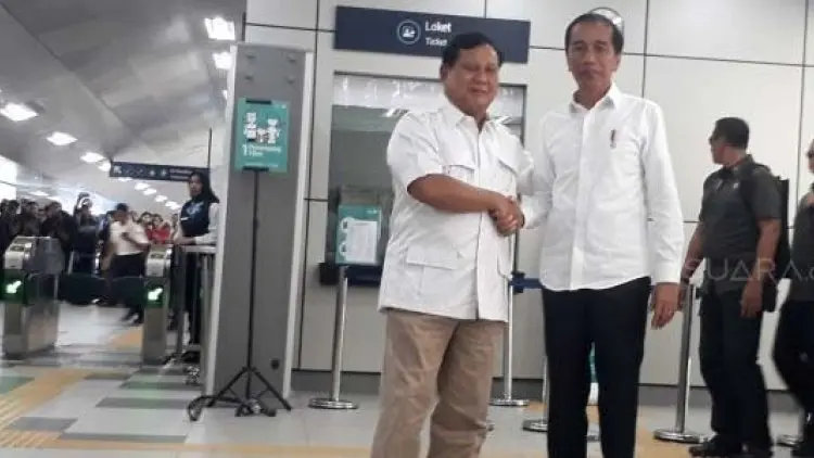 Prabowo ke Jokowi: Selamat Rambut Tambah Putih