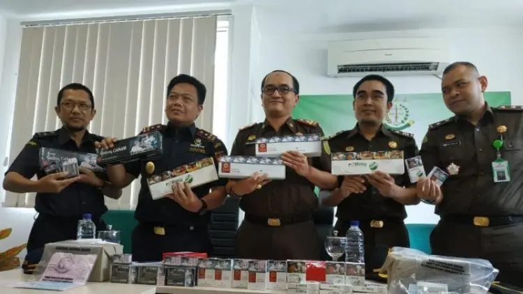Bea Cukai Tindak Rokok Ilegal di Berbagai Daerah