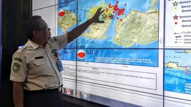 9 Kali Gempa Susulan Kembali Guncang Bali
