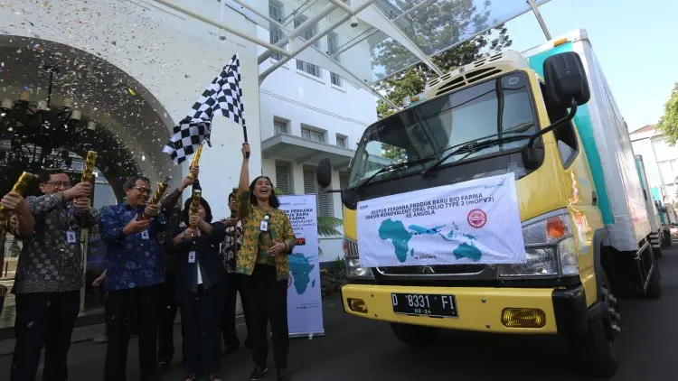 Foto: Bio Farma Ekspor Vaksin Ke Angola