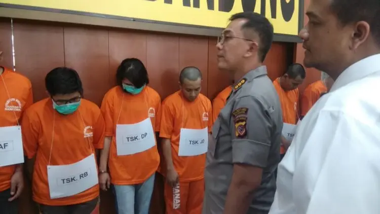 2 Pekan, Polrestabes Bandung Ringkus 36 Penyalahguna Narkotika