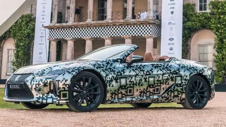 Lexus Pamer Prototipe Coupe LC di Goodwood