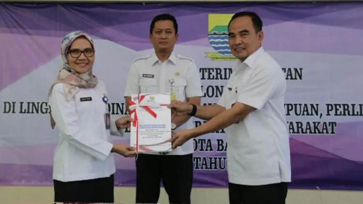 Tatang Muhtar Resmi Jabat Kepala DP3APM