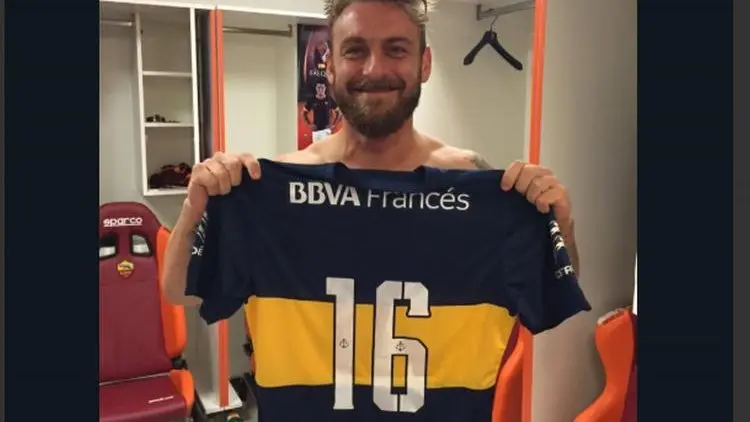 Tunggu De Rossi, Boca Juniors Siapkan Jersey No 16
