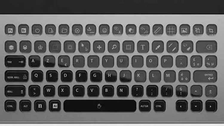 Nemeio, Keyboard Nirkabel dengan Layar Sendiri