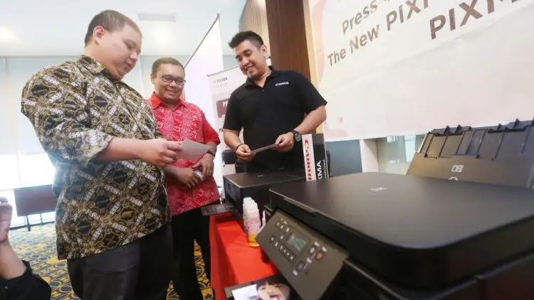Pasar Bandung Duduki Peringkat Empat Produk Printer Canon