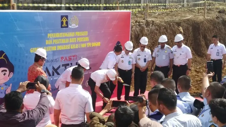 Kemenkumham Relokasi Kantor Imigrasi Kelas 1 Non TPI Bogor