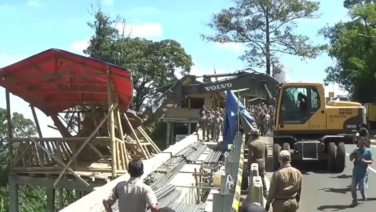 Jengah, Satpol PP Akan Bangun Rest Area PKL Puncak Di Kampung Naringgul