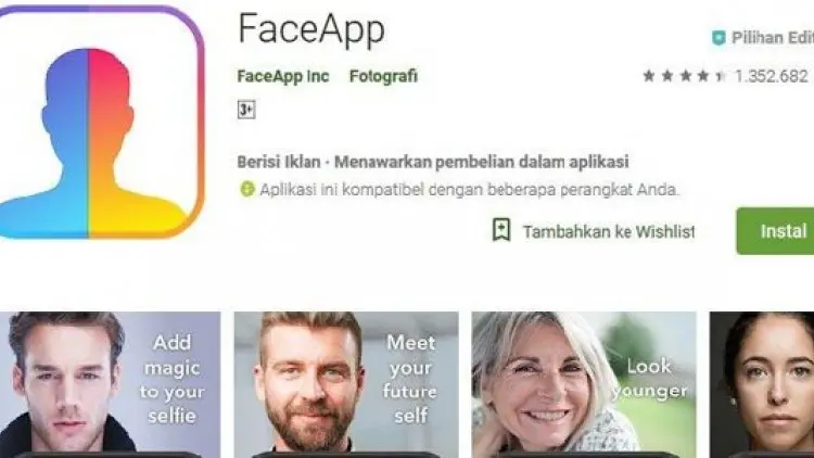 FaceApp Jamin Keamanan Foto Pengguna