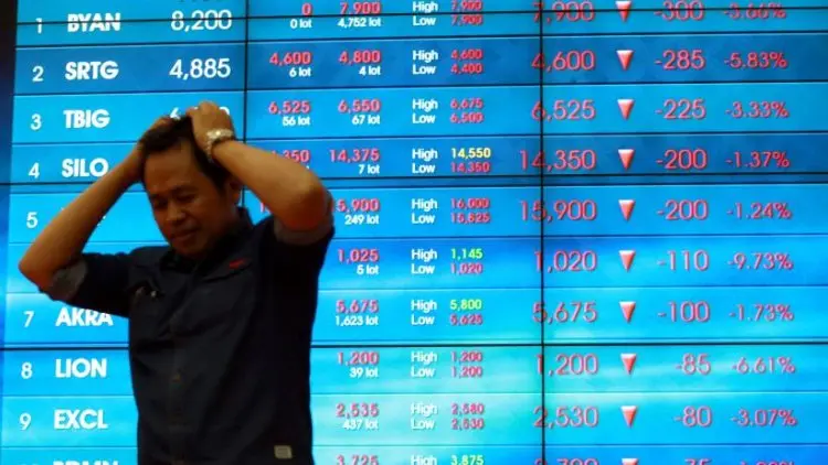 Bursa Saham Asia Bergerak Negatif