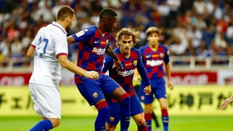 Debut Griezmann di Barca Kena Tekel Horor