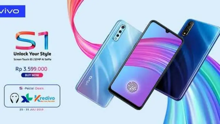 Vivo S1 Mulai Dijual, Tawarkan Bonus Melimpah