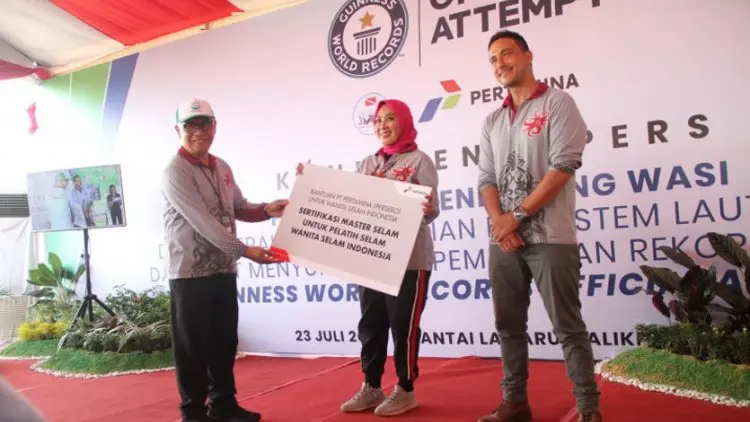 Jelang Pemecahan Rekor Dunia, WASI Siapkan 3.300 Tabung Selam
