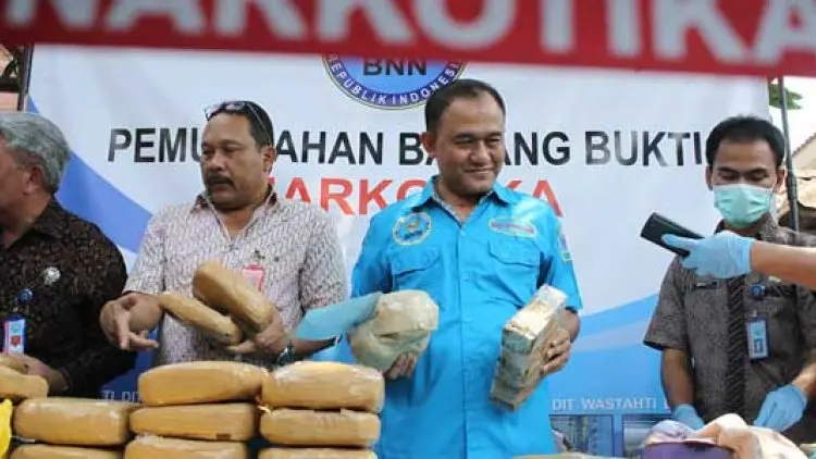 BNN Sita Uang Rp60 M Hasil TPPU Tersangka Narkoba