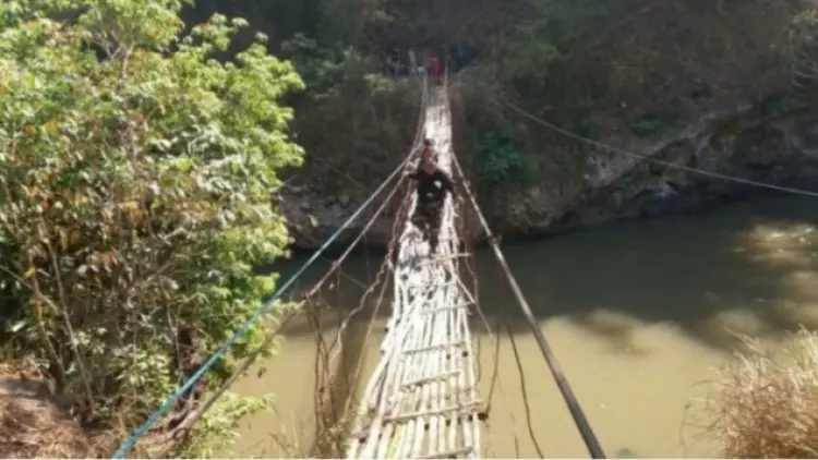 Jembatan Gantung Geblug Dibangun, Warga Dua Desa Semringah