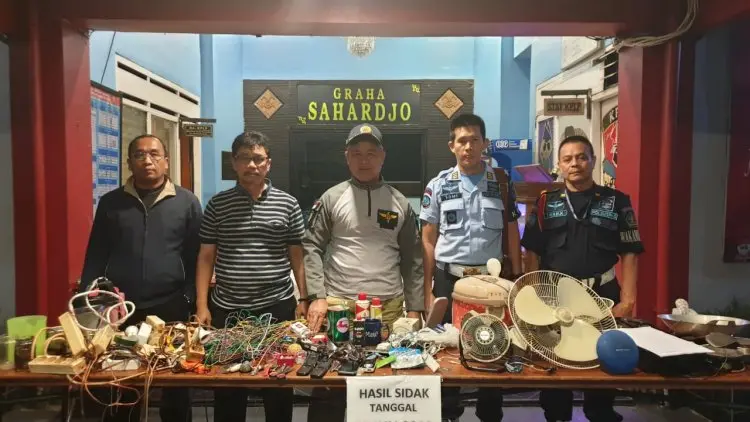 Waspada Pemasok Narkoba, Lapas Paledang Perketat Pemeriksaan 