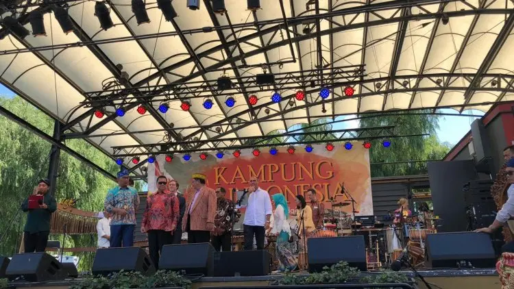 Resmi Buka Kampung Indonesia di Swedia, Ridwan Kamil Paparkan Potensi Jawa Barat