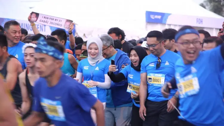 Ridwan Kamil Ikut Lari 5K
