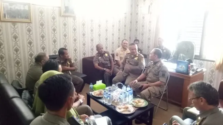 Kabupaten Bekasi Berguru Tata Kelola dan Fungsi Linmas ke Purwakarta